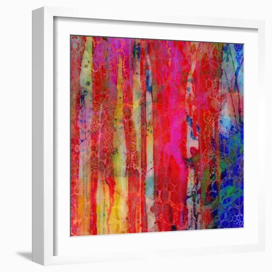 Pop Drip II-Ricki Mountain-Framed Art Print