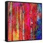 Pop Drip II-Ricki Mountain-Framed Stretched Canvas