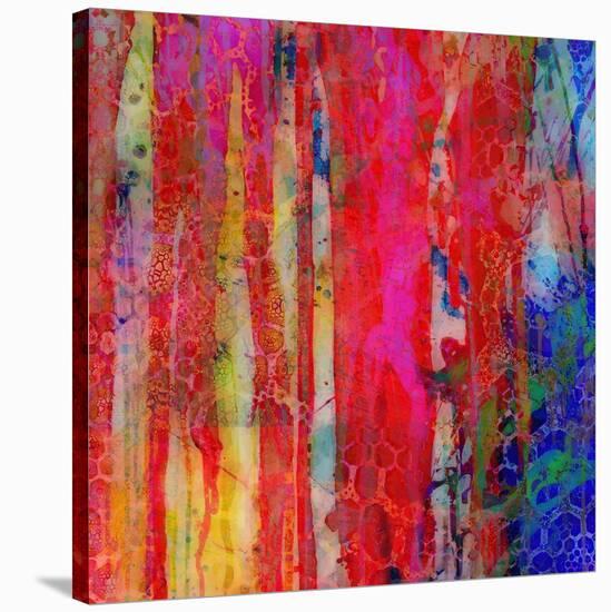 Pop Drip II-Ricki Mountain-Stretched Canvas