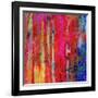 Pop Drip II-Ricki Mountain-Framed Art Print