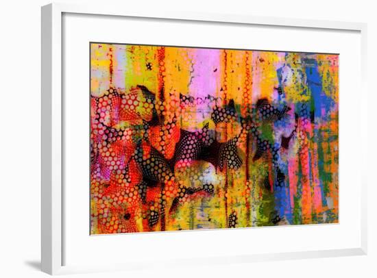 Pop Drip III-Ricki Mountain-Framed Art Print