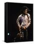 Pop Entertainer Michael Jackson Singing and Dancing at Event-David Mcgough-Framed Stretched Canvas