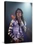 Pop Entertainer Michael Jackson Singing at Event-David Mcgough-Stretched Canvas