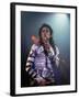 Pop Entertainer Michael Jackson Singing at Event-David Mcgough-Framed Premium Photographic Print