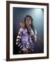 Pop Entertainer Michael Jackson Singing at Event-David Mcgough-Framed Premium Photographic Print