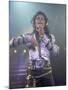 Pop Entertainer Michael Jackson Singing at Event-David Mcgough-Mounted Premium Photographic Print