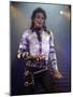 Pop Entertainer Michael Jackson Singing at Event-David Mcgough-Mounted Premium Photographic Print