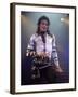 Pop Entertainer Michael Jackson Singing at Event-David Mcgough-Framed Premium Photographic Print