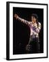 Pop Entertainer Michael Jackson Singing at Event-David Mcgough-Framed Premium Photographic Print