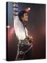 Pop Entertainer Michael Jackson Striking a Pose at Event-David Mcgough-Stretched Canvas