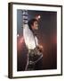 Pop Entertainer Michael Jackson Striking a Pose at Event-David Mcgough-Framed Premium Photographic Print