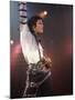 Pop Entertainer Michael Jackson Striking a Pose at Event-David Mcgough-Mounted Premium Photographic Print