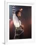 Pop Entertainer Michael Jackson Striking a Pose at Event-David Mcgough-Framed Premium Photographic Print