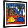 Pop festival, 2008-Paul Powis-Framed Giclee Print