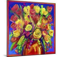 Pop Flowers 215-Howie Green-Mounted Giclee Print