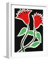 Pop Flowers VI-Regina Moore-Framed Art Print