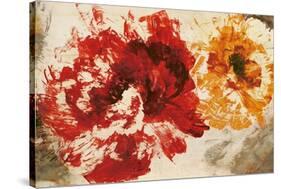 Pop Flowers-Sarah Ward-Stretched Canvas
