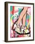 Pop Glam Platform-Stella Chang-Framed Art Print