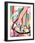 Pop Glam Platform-Stella Chang-Framed Art Print