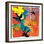 Pop Goes Space Three-Jan Weiss-Framed Premium Giclee Print