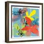 Pop Goes Space Two-Jan Weiss-Framed Art Print