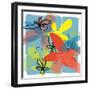 Pop Goes Space Two-Jan Weiss-Framed Art Print