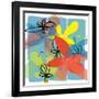 Pop Goes Space Two-Jan Weiss-Framed Art Print