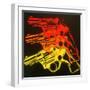 Pop Gun 1-Abstract Graffiti-Framed Giclee Print