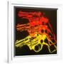 Pop Gun 1-Abstract Graffiti-Framed Giclee Print