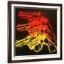 Pop Gun 1-Abstract Graffiti-Framed Giclee Print