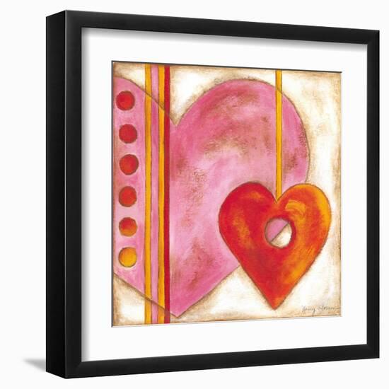 Pop Hearts III-Nancy Slocum-Framed Art Print