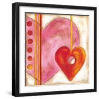 Pop Hearts III-Nancy Slocum-Framed Art Print
