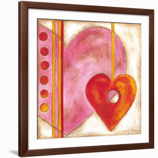 Pop Hearts III-Nancy Slocum-Framed Art Print