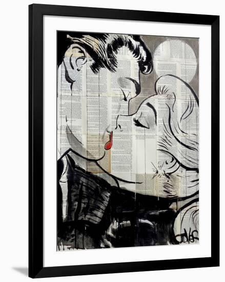 Pop Kiss-Loui Jover-Framed Art Print