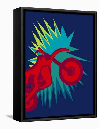 Pop Moto-null-Framed Stretched Canvas
