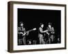 Pop Music Group the Beatles in Concert George Harrison, Paul McCartney, John Lennon-Ralph Morse-Framed Premium Photographic Print