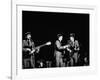 Pop Music Group the Beatles in Concert George Harrison, Paul McCartney, John Lennon-Ralph Morse-Framed Premium Photographic Print