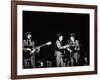 Pop Music Group the Beatles in Concert George Harrison, Paul McCartney, John Lennon-Ralph Morse-Framed Premium Photographic Print