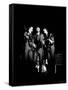 Pop Music Group the Beatles in Concert Paul McCartney, John Lennon, George Harrison-Ralph Morse-Framed Stretched Canvas