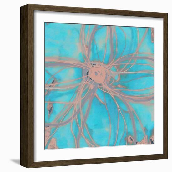 Pop Petal V-Ricki Mountain-Framed Art Print