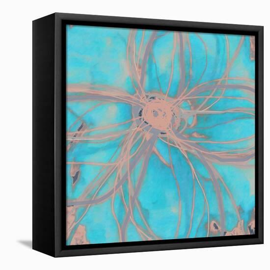 Pop Petal V-Ricki Mountain-Framed Stretched Canvas