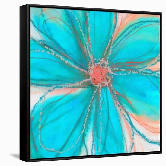 Pop Petal XI-Ricki Mountain-Framed Stretched Canvas