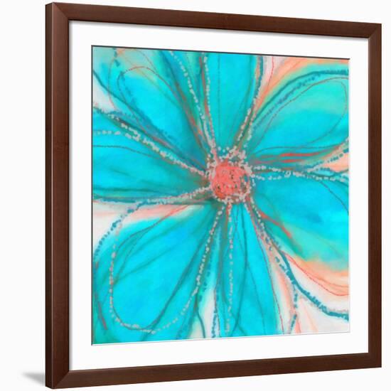 Pop Petal XI-Ricki Mountain-Framed Art Print