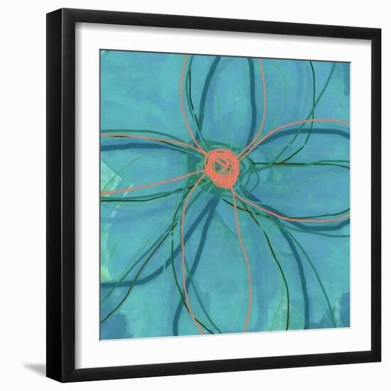 Pop Petal XIV-Ricki Mountain-Framed Art Print