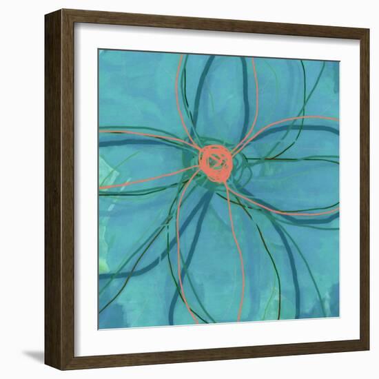 Pop Petal XIV-Ricki Mountain-Framed Art Print