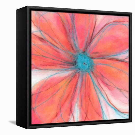 Pop Petal XVII-Ricki Mountain-Framed Stretched Canvas