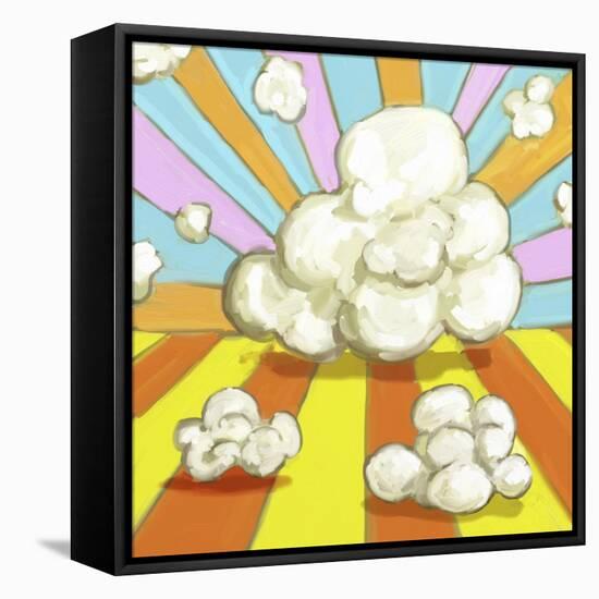Pop Popcorn-Howie Green-Framed Stretched Canvas