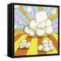 Pop Popcorn-Howie Green-Framed Stretched Canvas