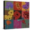 Pop Poppies-Don Li-Leger-Stretched Canvas