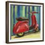 Pop Scooter-Howie Green-Framed Giclee Print